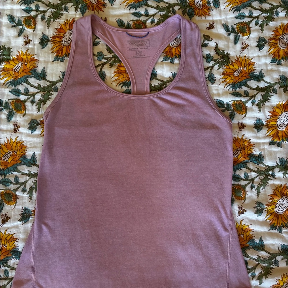 Patagonia Lavender Racerback Tank Top